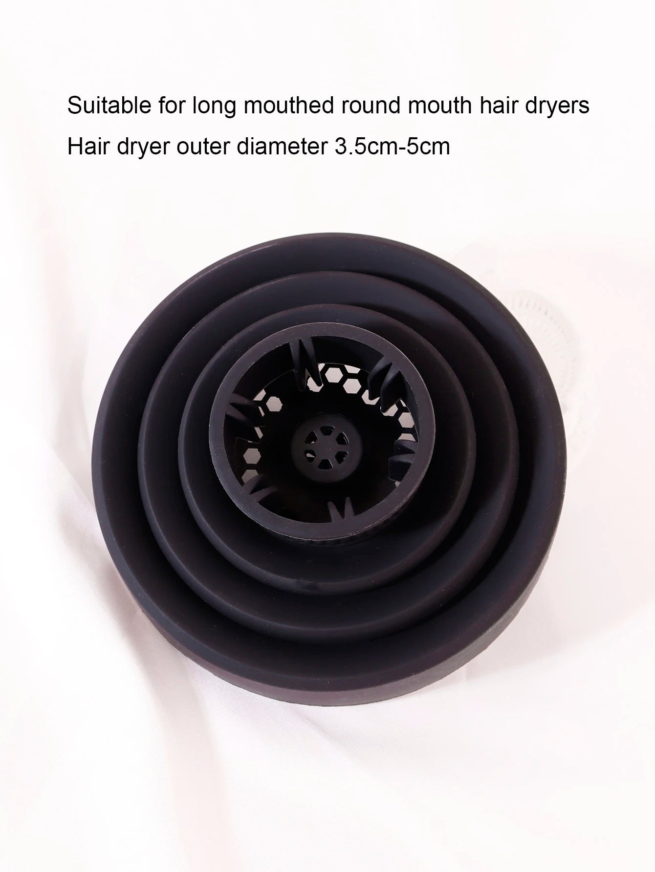 Silicone hair dryer cap, suitable hair dryers