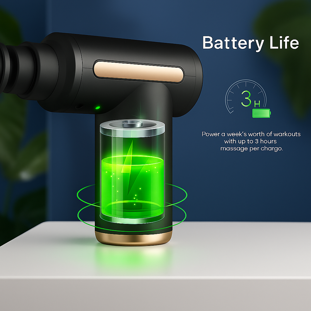 Mini & Portable Body Massager Handheld Percussion Massager