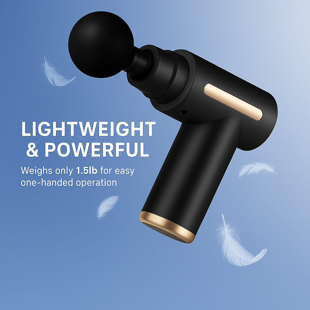 Mini & Portable Body Massager Handheld Percussion Massager