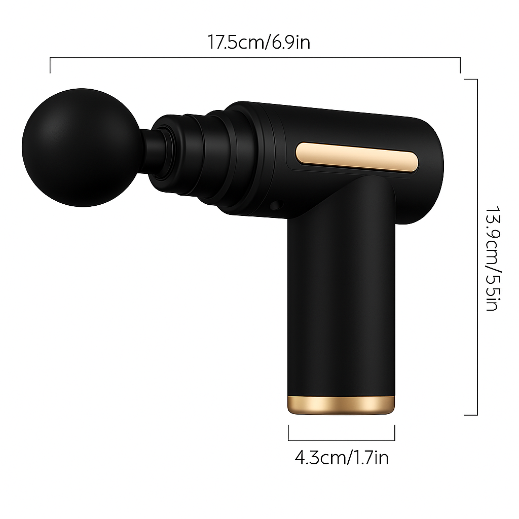 Mini & Portable Body Massager Handheld Percussion Massager