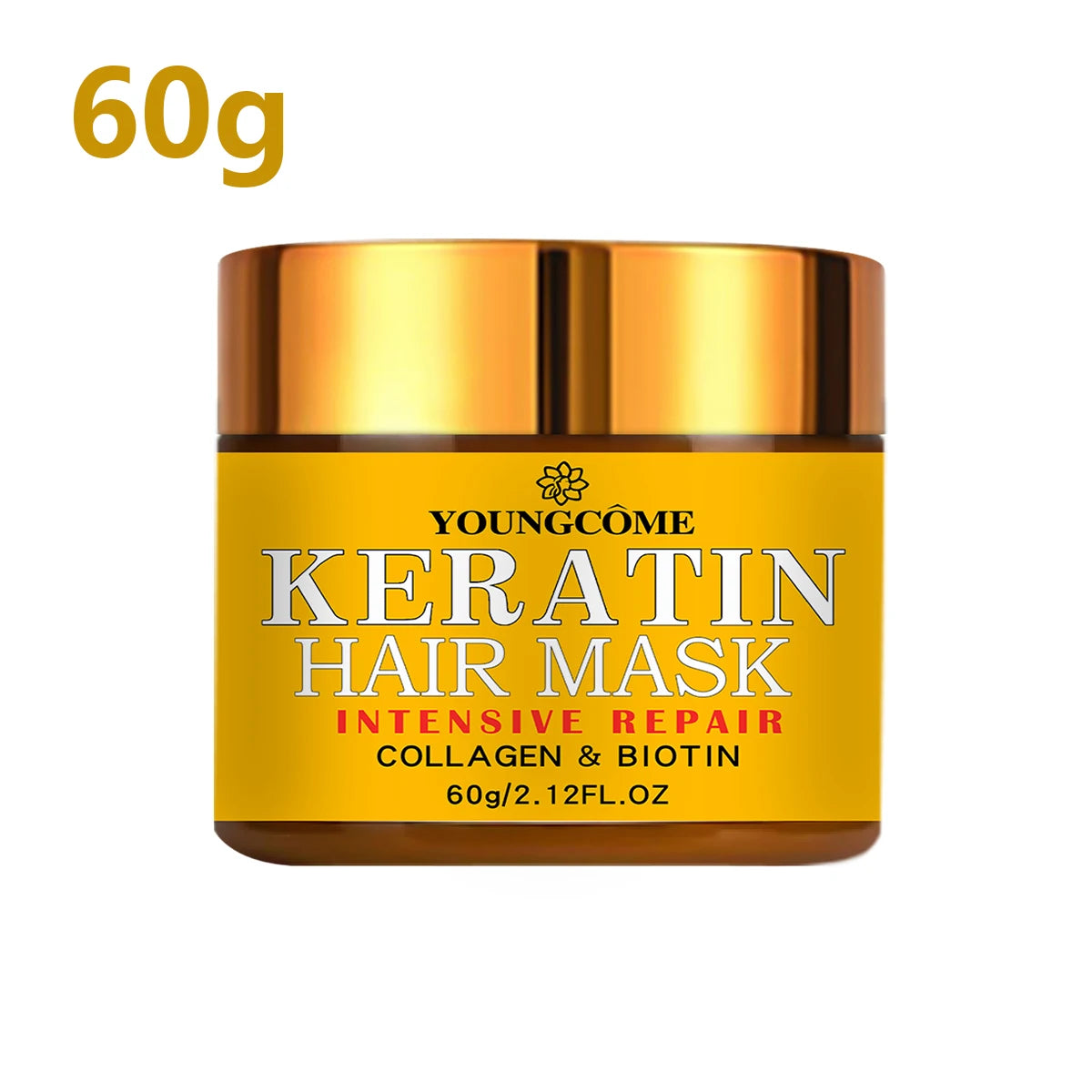 Biotin Collagen Keratin Hair Mask Treatment for Dry Damaged Hair