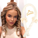 Hairdressing Big Wave Curling Iron Lazy Curl Wave Styler