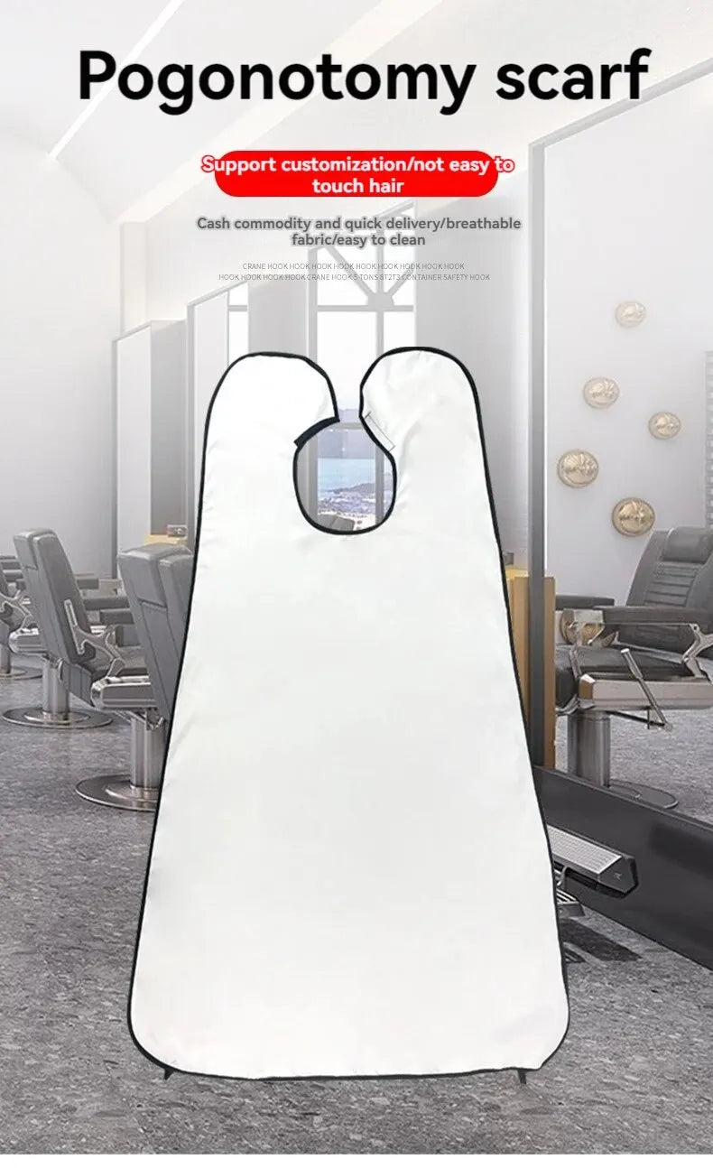 Shaving Beard Bib with Suction Cups for Grooming and Trimming