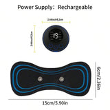 Smart Mini Neck and Shoulder Massager USB Rechargeable Portable Device