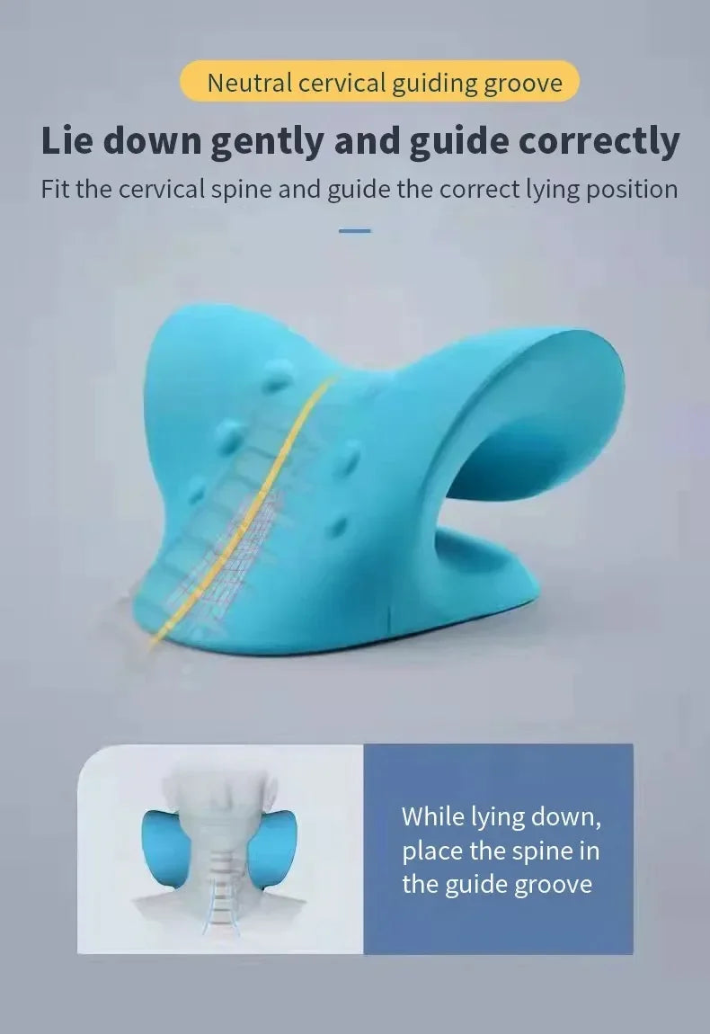 Cervical Massage Pad, U-Shaped Pad, Shiatsu Gravity