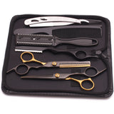 Stainless Hair Cutting Scissors & Set Styling Tool