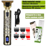 T9 Cordless Electric Hair Trimmer Shaver Barber Razor for Men