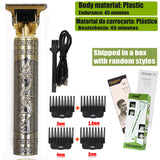 T9 Cordless Electric Hair Trimmer Shaver Barber Razor for Men