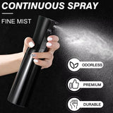 Continuous Hair Spray Bottle High Pressure Water Mist Salon Sprayer