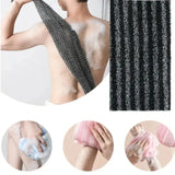 Unisex Back Exfoliating Scrub, Shower Body Scrub for Men Women