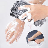 Unisex Back Exfoliating Scrub, Shower Body Scrub for Men Women