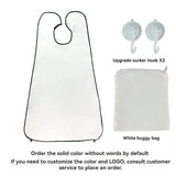 Shaving Beard Bib with Suction Cups for Grooming and Trimming