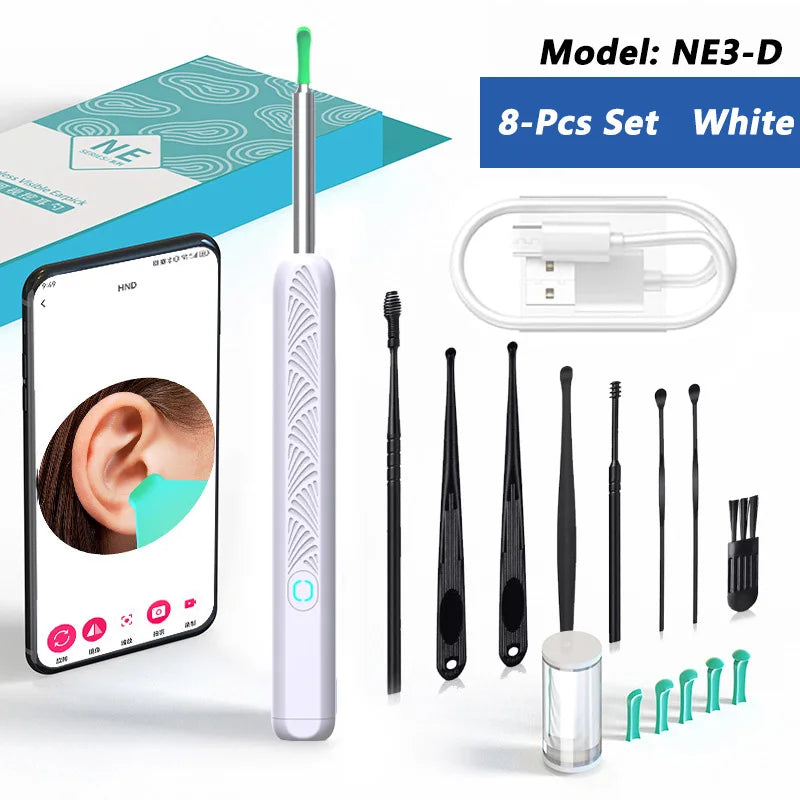 Visual Ear Wax Cleaner with Camera Safe