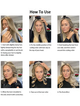 Hairdressing Big Wave Curling Iron Lazy Curl Wave Styler