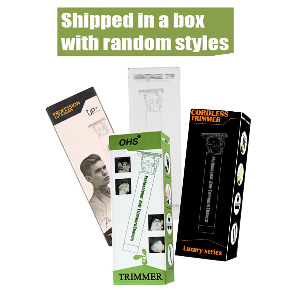 T9 Cordless Electric Hair Trimmer Shaver Barber Razor for Men