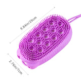 Soft Silicone Body Brush Scrubber