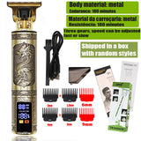 T9 Cordless Electric Hair Trimmer Shaver Barber Razor for Men
