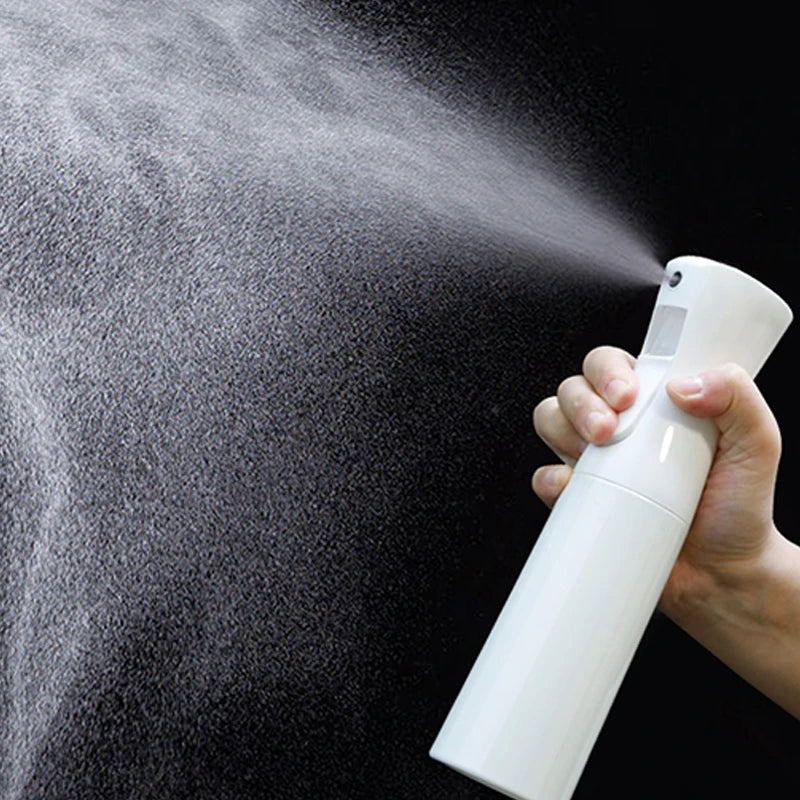 Continuous Hair Spray Bottle High Pressure Water Mist Salon Sprayer