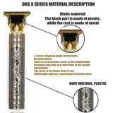 T9 Cordless Electric Hair Trimmer Shaver Barber Razor for Men