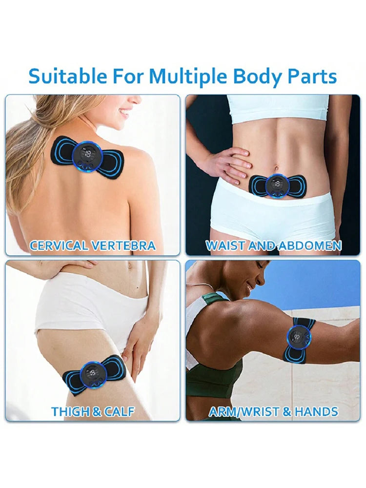 Smart Mini Neck and Shoulder Massager USB Rechargeable Portable Device