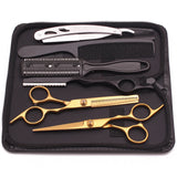 Stainless Hair Cutting Scissors & Set Styling Tool