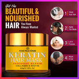 Biotin Collagen Keratin Hair Mask Treatment for Dry Damaged Hair