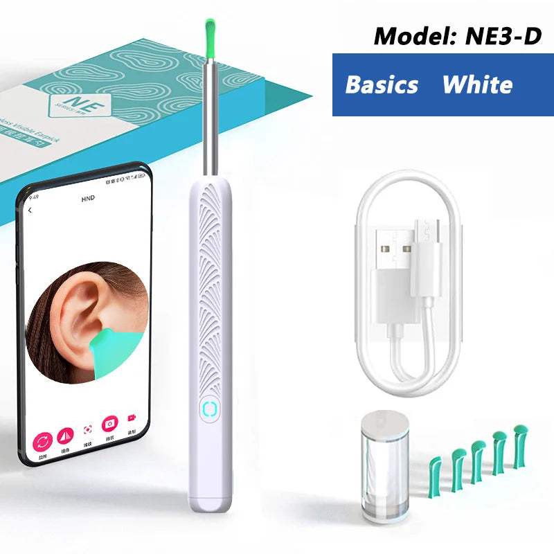 Visual Ear Wax Cleaner with Camera Safe