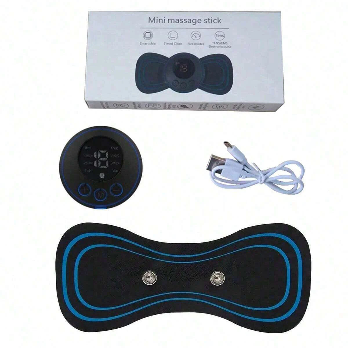 Smart Mini Neck and Shoulder Massager USB Rechargeable Portable Device