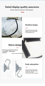 Shaving Beard Bib with Suction Cups for Grooming and Trimming