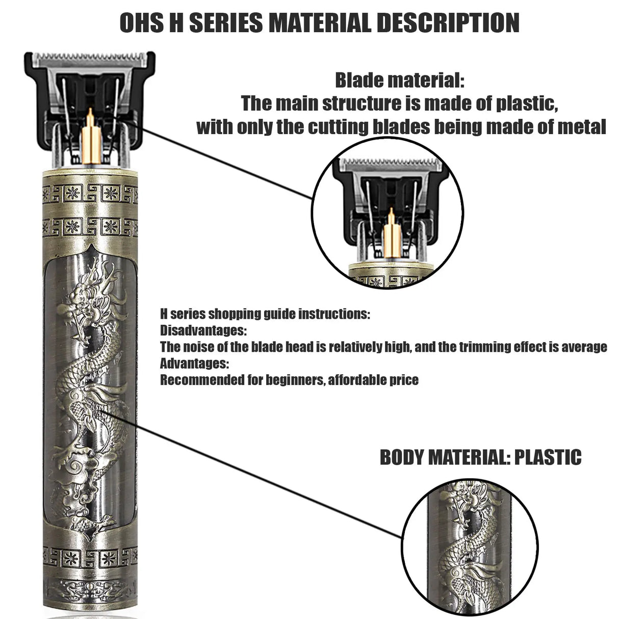 T9 Cordless Electric Hair Trimmer Shaver Barber Razor for Men