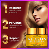 Biotin Collagen Keratin Hair Mask Treatment for Dry Damaged Hair