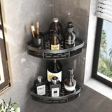 No-Drill Wall-Mount Bathroom Corner Shelf Shower Rack Organizer