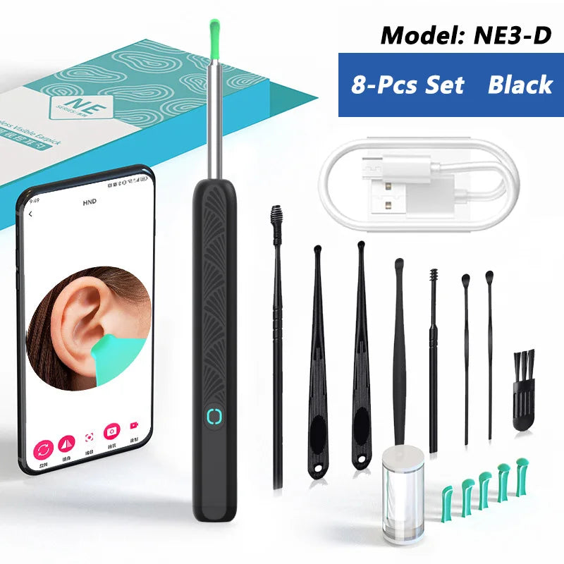 Visual Ear Wax Cleaner with Camera Safe